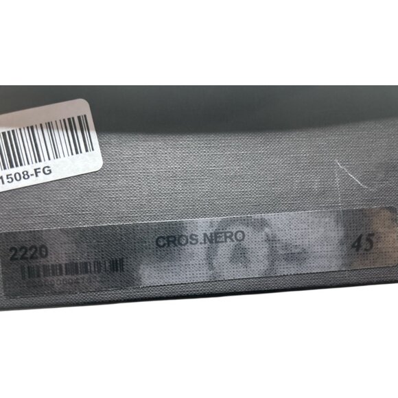 Lemarè Cros Nero Black Suede Boots - Size IT 45 / US 12 - Picture 7 of 8